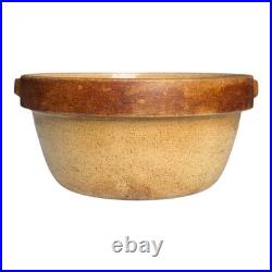 Antique New Health Ware Stoneware Mixing Bowl Crock Martha Stewart TV Prop