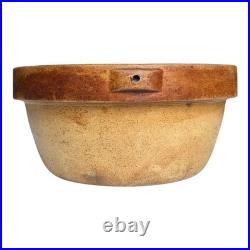 Antique New Health Ware Stoneware Mixing Bowl Crock Martha Stewart TV Prop