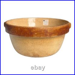 Antique New Health Ware Stoneware Mixing Bowl Crock Martha Stewart TV Prop