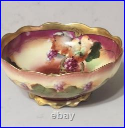 Antique Pickard Limoges Center Bowl TV France