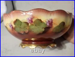 Antique Pickard Limoges Center Bowl TV France