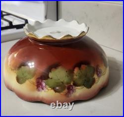 Antique Pickard Limoges Center Bowl TV France