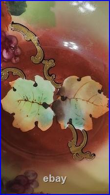 Antique Pickard Limoges Center Bowl TV France