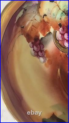 Antique Pickard Limoges Center Bowl TV France