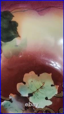 Antique Pickard Limoges Center Bowl TV France