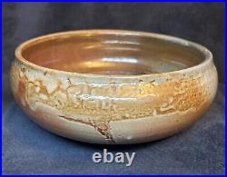 Antique Pottery Bowl 7.25D