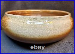 Antique Pottery Bowl 7.25D