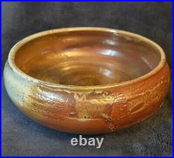 Antique Pottery Bowl 7.25D