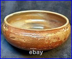 Antique Pottery Bowl 7.25D