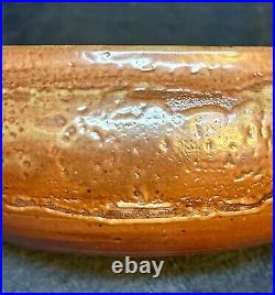 Antique Pottery Bowl 7.25D