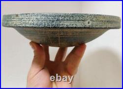 Antique Pottery Decorative Handmade Vintage Fruit Bowl Art Diameter 9.4
