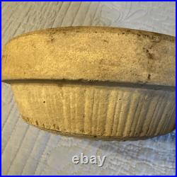 Antique Roseville's Progressive Pottery Co. Pure Flint Bowl 1900 /04 RARE 7 VTG