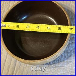 Antique Roseville's Progressive Pottery Co. Pure Flint Bowl 1900 /04 RARE 7 VTG