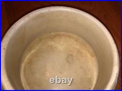 Antique VTG Ask Sodus Creamed Cottage Cheese Stoneware Crock Pottery New York NY