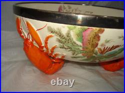 Antique Wedgwood Lobster Bowl (Date Marked 1860)