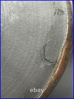 Art Pottery Signed M. S. Vintage Clay Pottery Glazed Fruit Bowl Beautiful