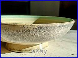 Arthur E Baggs AMAZING GLAZE Marblehead Pottery bowl/vase C. 1931 Arts & Crafts