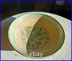 Arthur E Baggs AMAZING GLAZE Marblehead Pottery bowl/vase C. 1931 Arts & Crafts