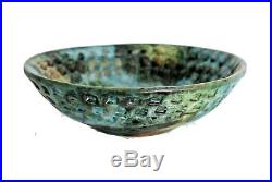 Bagni Raymor Vtg Mid Century Modern Green Sea Garden Pottery Bowl Italy Bitossi