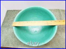 Bauer Pottery Plain Ware Jade #9 Mixing Bowl