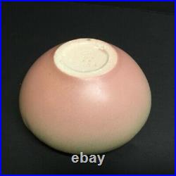 Beautiful Vintage Rookwood Dusty Rose Abstract Rook Art Pottery Bowl, Circa 1920