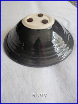 Bill Campbell Signed Art Pottery Glaze Spiral Bowl/Centerpiece Earth Wind & fire