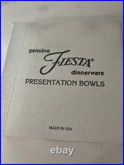 Black Fiesta Presentation Bowl 1997 Limited Edition New