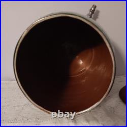 Blair Ceramics Primitive Bird Water Cooler HTF Made In Ozarks