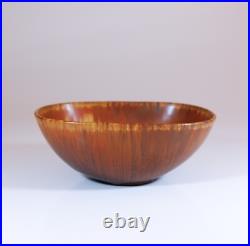 Brown Ceramic Bowl Carl-Harry Stålhane Rörstrand