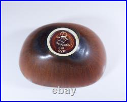 Brown Ceramic Bowl Carl-Harry Stålhane Rörstrand