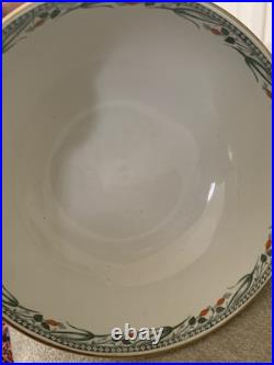 Burgess & Leigh Farmers Arms 12 Punch Bowl, 12 cups, God Speed The Plough