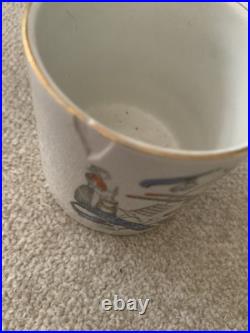 Burgess & Leigh Farmers Arms 12 Punch Bowl, 12 cups, God Speed The Plough