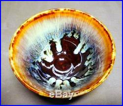 CHAWAN Japanese tea ceremony Bowl pottery vintage Japan antique 00689