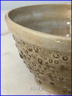 Ceramic crater glaze bowl by Pigeon Forge Pottery