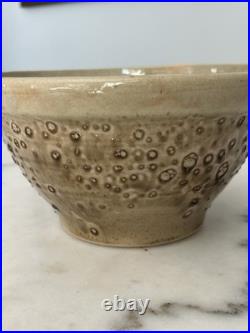 Ceramic crater glaze bowl by Pigeon Forge Pottery