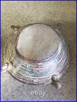 Clay Pottery Crock Bowl