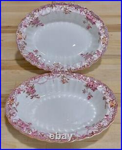 Copeland Spode's Irene Pink Floral 27 PC Dinnerware Set, Service For 4 with Extras