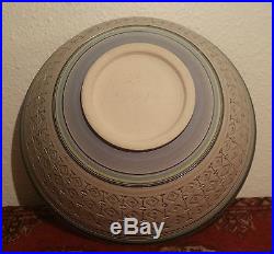 Don Hoskisson pacific northwest studio art pottery bowl vtg arts & crafts blue