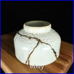 Dragon Eye kintsugi bowl Lake Waves Finished Ceramics Dad'sRetirement Gift