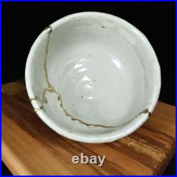 Dragon Eye kintsugi bowl Lake Waves Finished Ceramics Dad'sRetirement Gift