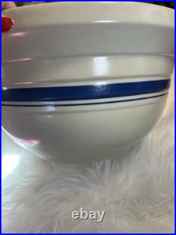 EXTRA LARGE 8 Qt 14 INCH ROSEVILLE OHIO FP USA FRIENDSHIP POTTERY STONEWARE BOWL