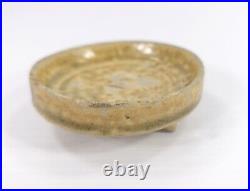 Early Antique Chinese Ceramic Pottery Celadon 3 Footed Bowl