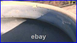 Early Drunken Gnomes Blue & White Earthen Ware /Stoneware Drink Cooler Tap Spout