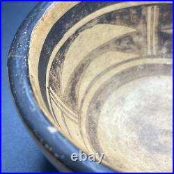 Early Vintage Hopi-Tewa Polychrome Sikyatki Unsigned Pottery Bowl