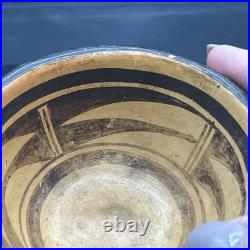 Early Vintage Hopi-Tewa Polychrome Sikyatki Unsigned Pottery Bowl