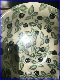 Emma Bridgewater Blackberry Cerealbowl, discontinued, Vintage Spongeware