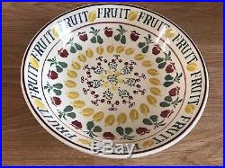 Emma Bridgewater Rare Vintage Large 11 inch Fruit Bowl