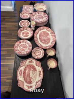 Enoch Woods English Scenery Woods &Sons England 39 Pieces Vintage