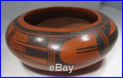 Estate Vintage Hopi Native American Pottery Bowl NPL-9