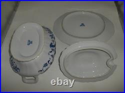 Excellent Blue Danube Soup Tureen with Lid and Under Plate Blue Onion Pattern